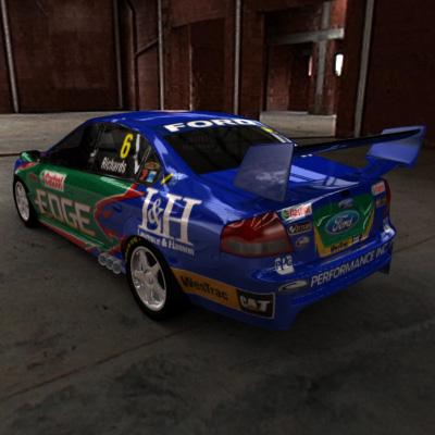 3D Model of 2009 Australian V8 Supercar - 3D Render 3